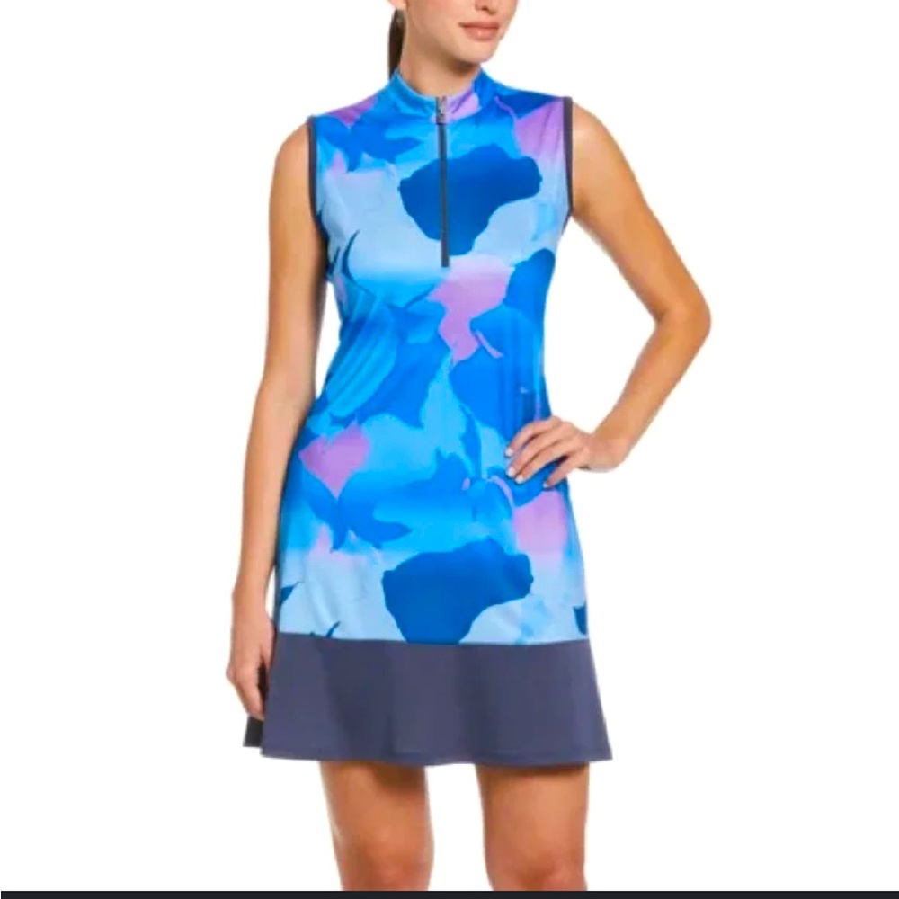 Callaway Golf Dress, Gradient Blue Sea Star, Size L, NWOT